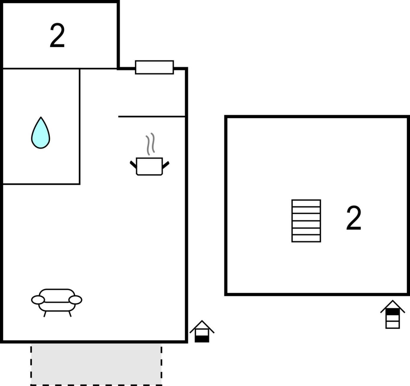 Cozy Apartment In Friedrichskoog With Kitchen Dış mekan fotoğraf